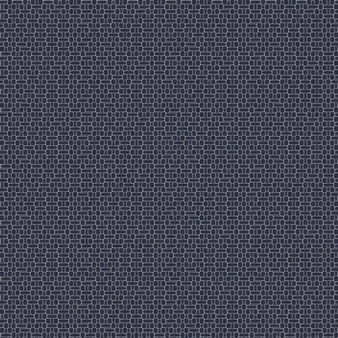Blue Textured Geometric Oval  Wallpaper