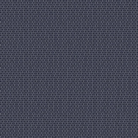 Blue Textured Geometric Oval  Wallpaper