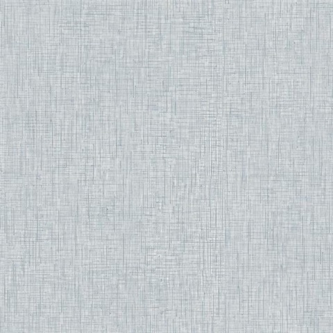 Blue Threaded Silk Wallpaper