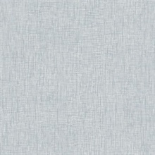 Blue Threaded Silk Wallpaper
