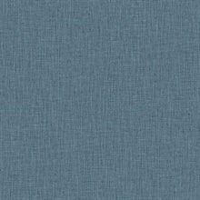 Blue Tweed Woven Linen Wallpaper