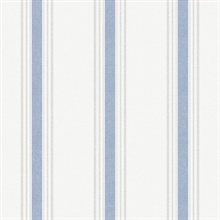 Blue Vertical Stripes Wallpaper