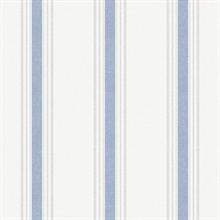 Blue Vertical Stripes Wallpaper