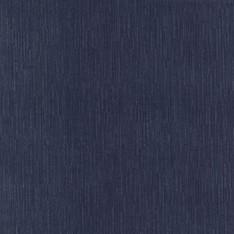 Blue Weekender Metallic Vertical Weave Wallpaper