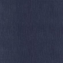 Blue Weekender Metallic Vertical Weave Wallpaper