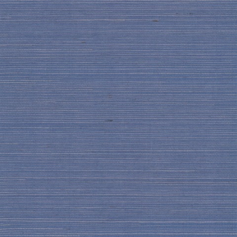 Maguey Natural Sisal Grasscloth Bluebell Wallpaper