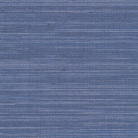 Maguey Natural Sisal Grasscloth Bluebell Wallpaper