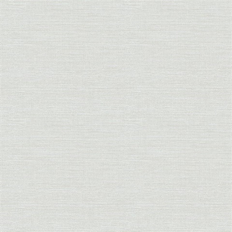 Bluestem Light Grey Faux Grasscloth Wallpaper