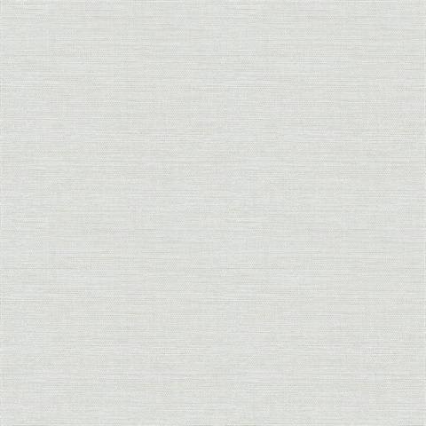 Bluestem Light Grey Faux Grasscloth Wallpaper