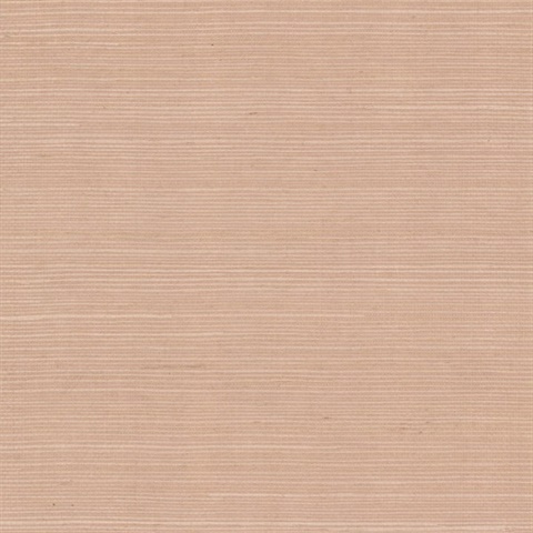 Maguey Natural Sisal Grasscloth Blush Wallpaper
