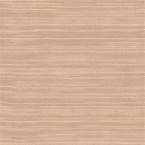 Maguey Natural Sisal Grasscloth Blush Wallpaper