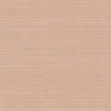 Maguey Natural Sisal Grasscloth Blush Wallpaper