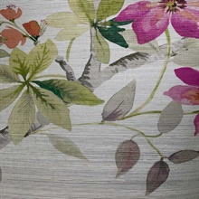 Blush Roxanne Pearlescent Floral Wallpaper