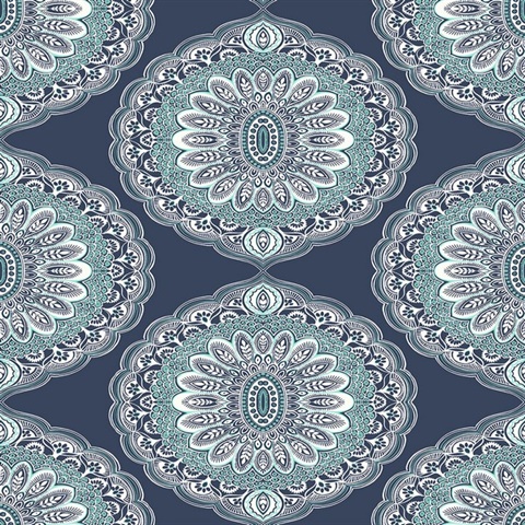 Bolinas Navy Medallion