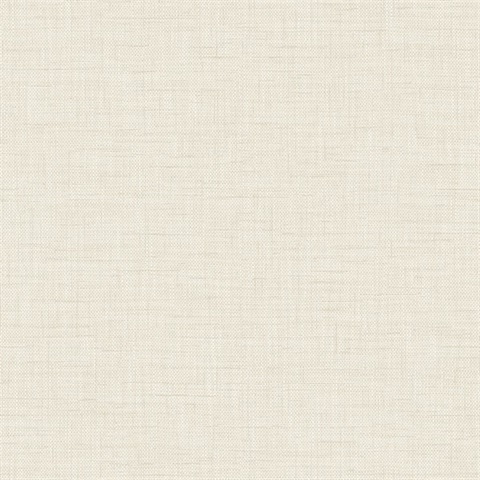 Bolivar Alabaster Canvas Weave Wallpaper