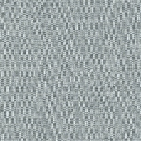 Bolivar Dusty Blue Canvas Weave Wallpaper