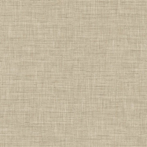 Bolivar Peanut Canvas Weave Wallpaper
