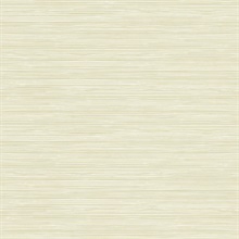 Bondi Cream Grasscloth Textured Wallpaper