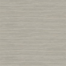 Bondi Grey Grasscloth Textured Wallpaper