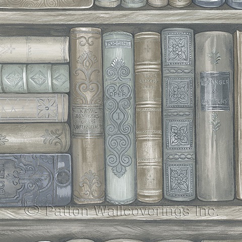 Bookcase Wallpaper