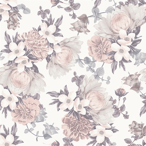 Botanical Blossom Peel and Stick Wallpaper