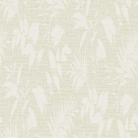 Botanical Grasscloth 54 Merino Commercial Wallpaper