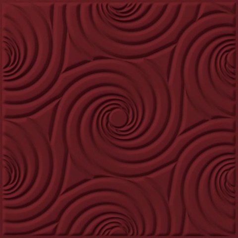 Bouquet Ceiling Panels Marsala