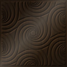 Bouquet Ceiling Panels Rubbed Bronze