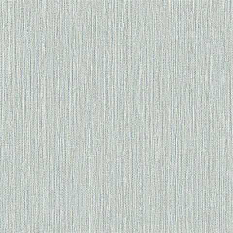 Bowman Light Blue Faux Linen Wallpaper