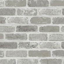 Brick Washed Brick Pumice Stone Peel and Stick Wallpaper