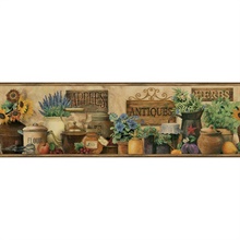 Brittany Black Antiques & Herbs Border