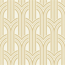 Broadway Arches Golden Nugget 1920s Art Deco Wallpaper