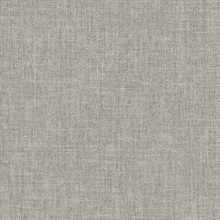 Broadwick Grey Faux Linen Wallpaper