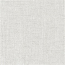 Broadwick White Faux Linen Wallpaper