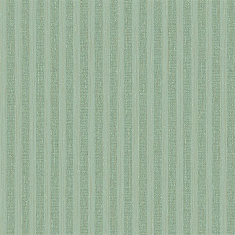 Brodie Green Stripe Wallpaper