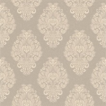 Bromley Pewter Satin Damask