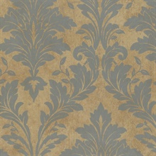 Brown Avalon Damask