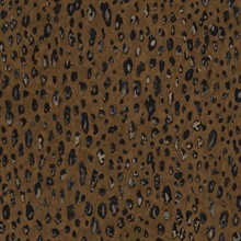 Brown & Black Faux Leopard Skin Wallpaper