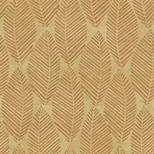 Brown Commercial Spot Leaves Wallpaper