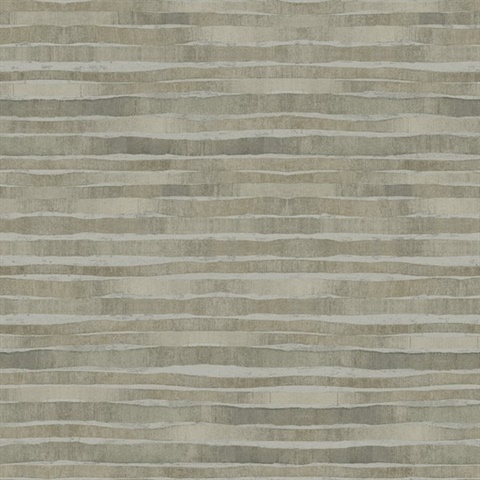 Brown Dreamscapes Horizontal Modern Stripe Wallpaper