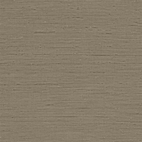 Brown Faux Grasscloth Wallpaper