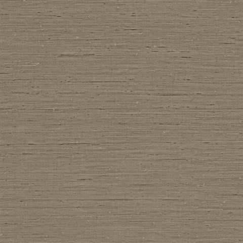 Brown Faux Grasscloth Wallpaper