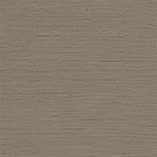 Brown Faux Grasscloth Wallpaper