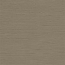 Brown Faux Grasscloth Wallpaper