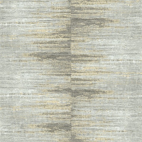 Brown Flamestich Horizontal Bohemian Stripe Wallpaper