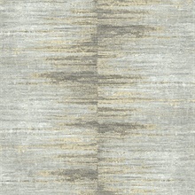 Brown Flamestich Horizontal Bohemian Stripe Wallpaper