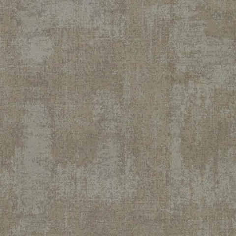 Brown & Grey Conservation Faux Textured Wallpaper