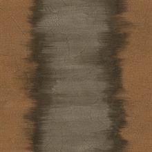 Brown & Orange Bold Stripe Wallpaper