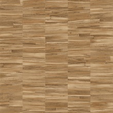 Brown Reserve Faux Aged Wood Grain Wallpaper