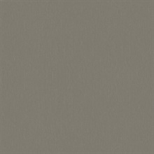 Brown Silk Textured Lined Wallpaper